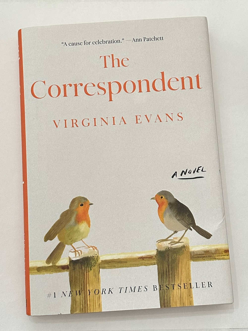 The Correspondent by Virginia Evans Hardcover Book Book Tok